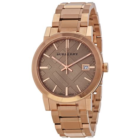 burberry uhr damen rosegold|Burberry Rose Gold Watch .